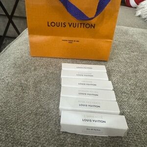 Louis Vuitton Fragrance Collection in White Packaging